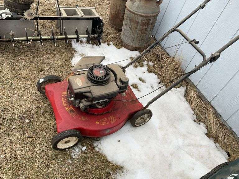 Rally 20” Push Lawn Mower, 3.5HP Tecumseh Engine(engine is free)