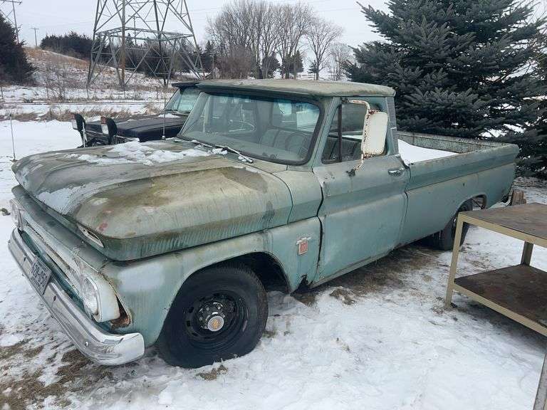 1964 Chevrolet C10 Pickup, Inline 6 Engine, 3 Speed Column Manual, 2WD, Reg