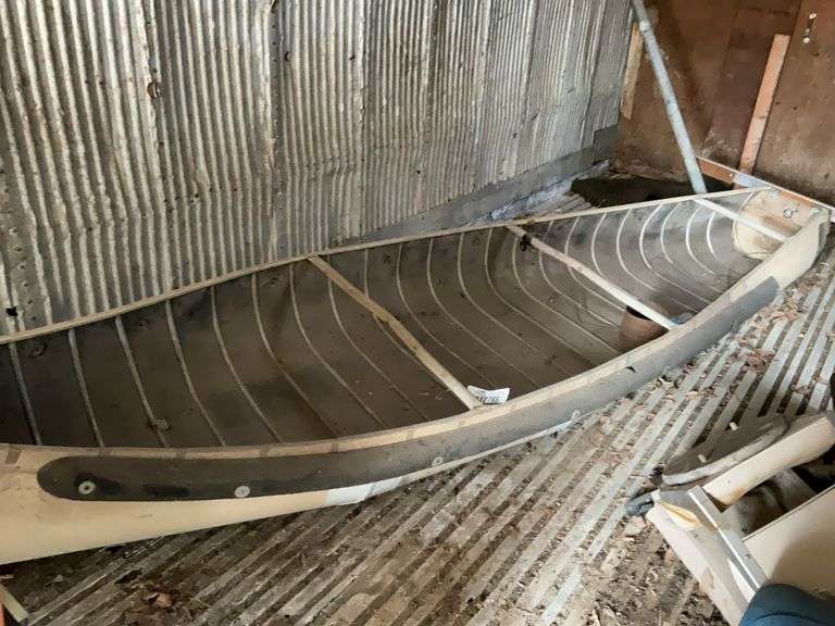 Aluminum 13’ Canoe