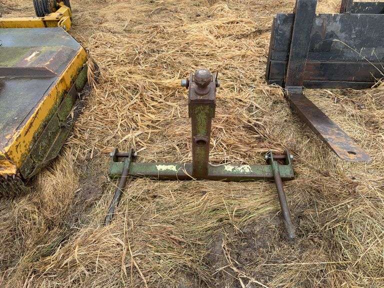 3 Point Bale Spear/Gooseneck Trailer Mover, Missing Center Spear