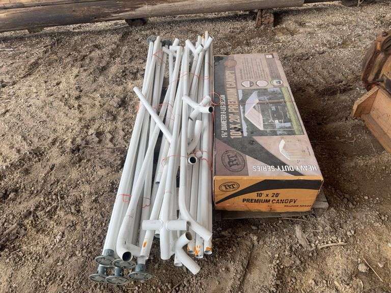10’x20’ Canopy Unknown If Complete - located hoop building