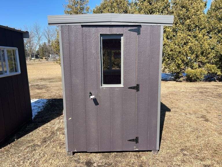 Wooden Hunting Blind Approximately 72”x62”x90”