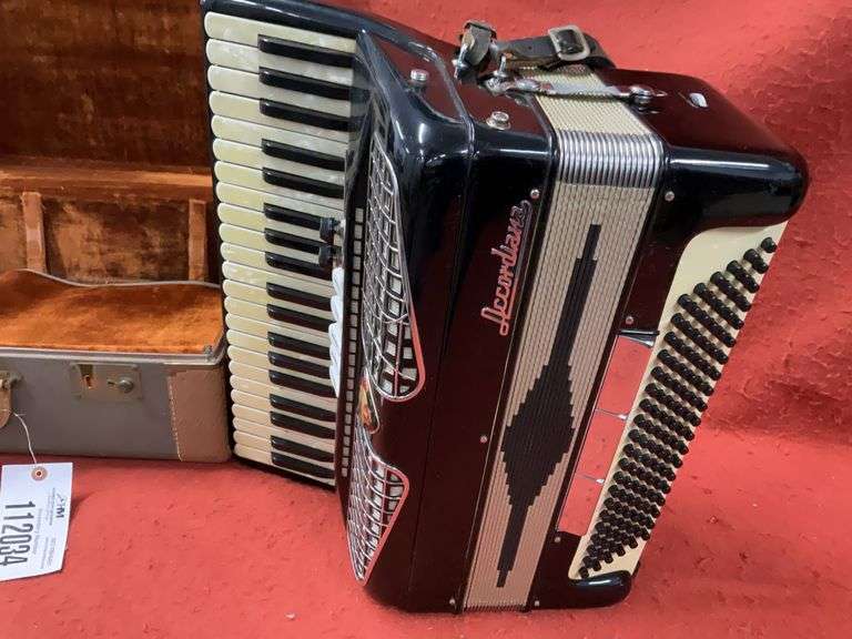 Excelsior Accordiana Model 308, 41/120, Three Sets Treble Reeds, Four Sets 