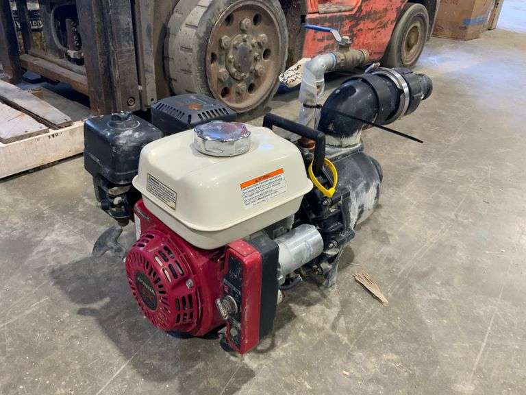 Honda GX200 motor w/3" pump