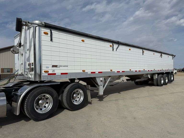 ** 2022 Timpte Tri-Axle Grain Hopper Trailer, Ag Hoppers, Electric Tarp, 11