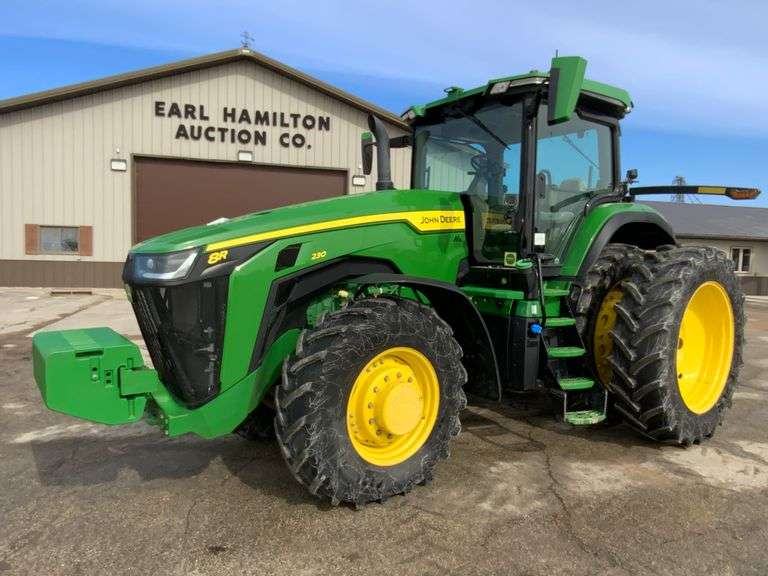 2021 John Deere 8R 230 Tractor, 3,217 Hours, 4 Hyds., 3pt, PTO, Michelin Ti