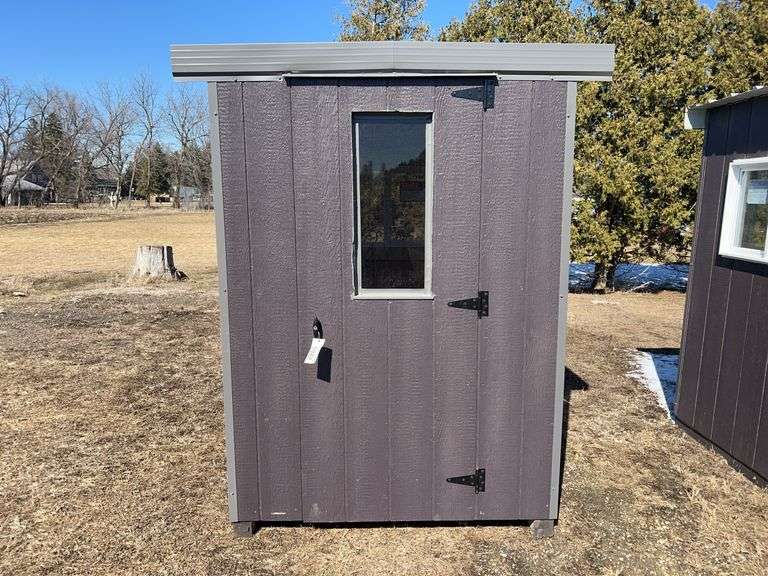 Wooden Hunting Blind Approximately 72”x62”x90”