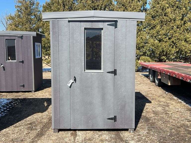 Wooden Hunting Blind Approximately 72”x62”x90”