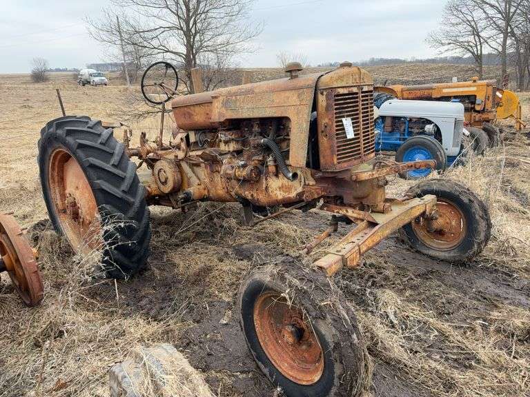 Minneapolis-Moline Z Gas Tractor, Wide Front, Live Hydraulics, Rock Shaft, 