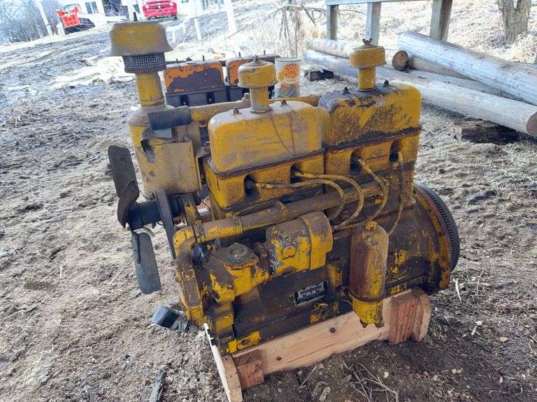 Minneapolis Moline 4 Cylinder Gas Engine, Model 283-4 SN:01925321- located 