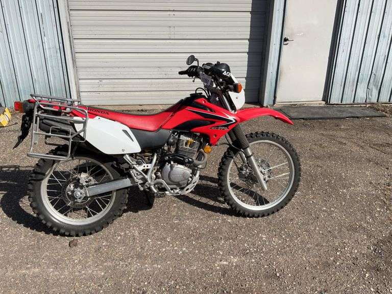 2008 Honda Model 230L Enduro Motorcycle 2,831 Miles Runs Drives