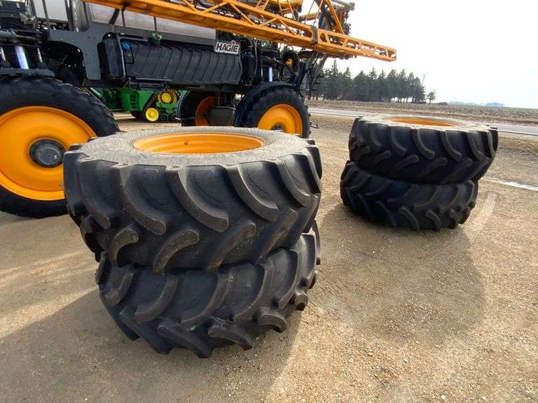 710/70/38” Floater Tires w/Rims compatible for 2016-2021 Hubs