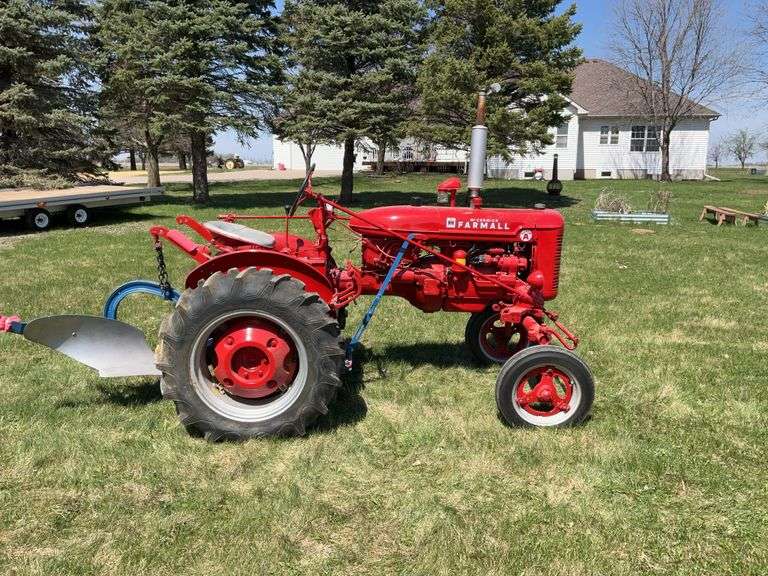 1950 Farmall Super A Restored Tractor, 11.2-24 Tires, 80%, Fenders, PTO, Be