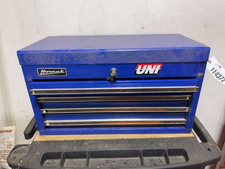 Homak 4 Drawer Tool Chest Top