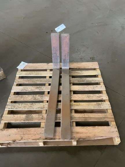 A Set Of 40” Pallet Forks
