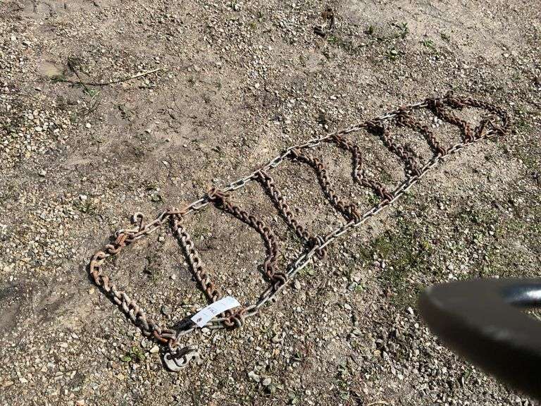 12-16.5 chains for a skid loader