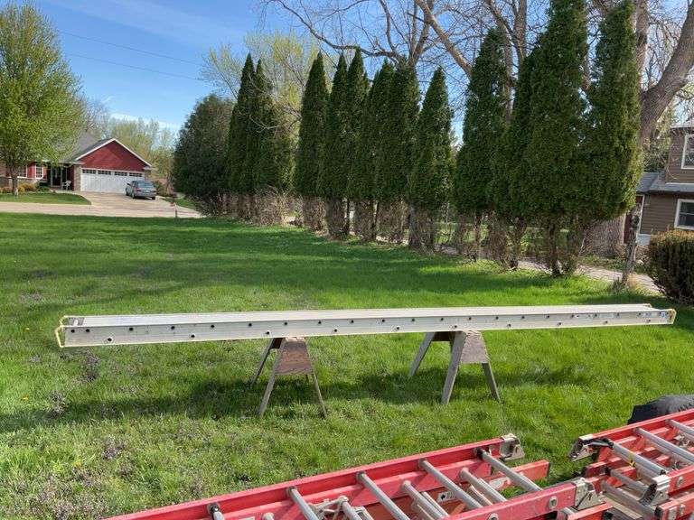 Werner task-master 20ft x 14in aluminum scaffolding plank