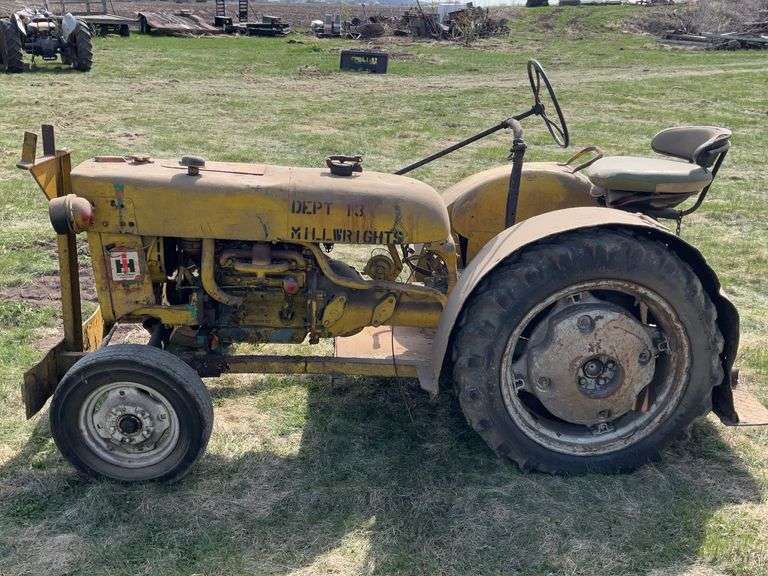 International Harvester Cub Shop Mule, Low Profile, Gas, Rear Wheel Weights