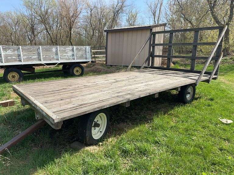 Flatbed Hay Rack 8’x16’ Good Floor Good Tires