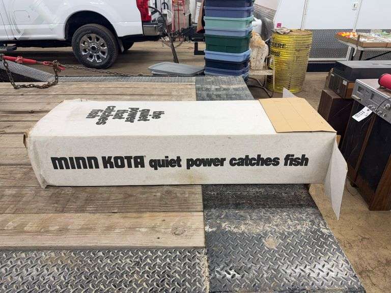 Minnkota 12v 42# Turbo Pro Trolling Motor, 48” Shaft, Foot Control, New/Fac