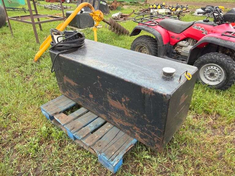 Fuel transfer tank, Gasboy 12v pump