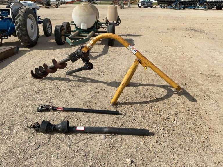 3pt post hole auger