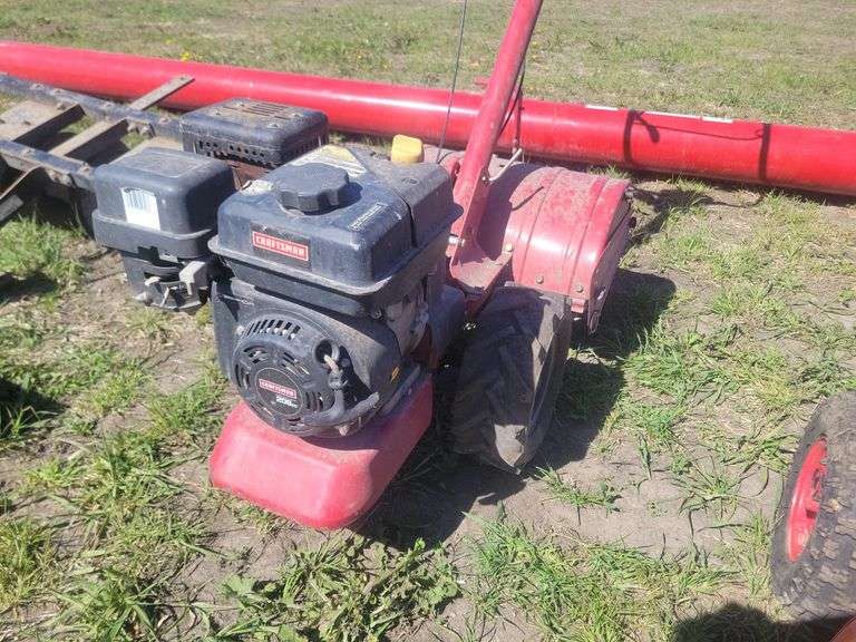 Craftsman 18” Rear Tine Tiller 208CC Engine Free From The Wally Caron Estat