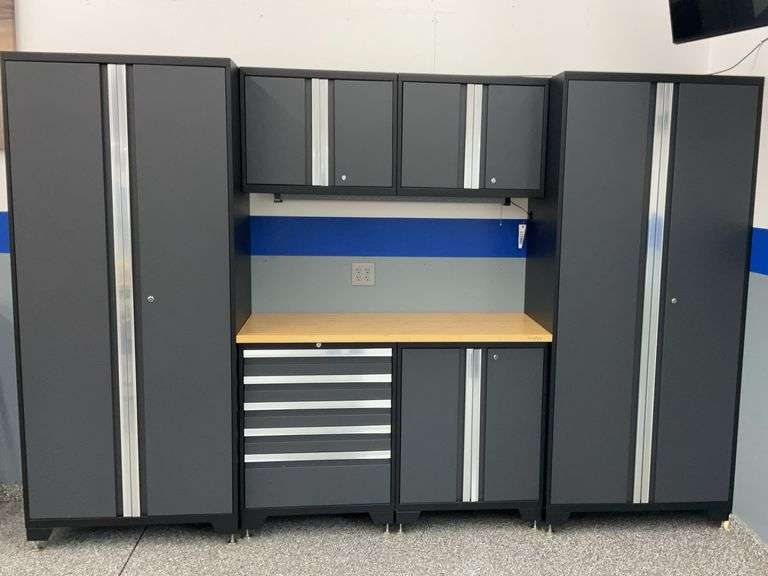 New Age Products Pro Series Garage Cabinetry Package 10’ Total Length (2) V