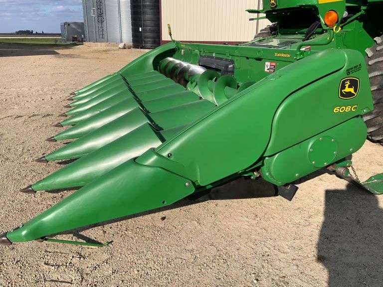 2013 John Deere 608C Stalk Master Corn Head, Header Height Control, Lankota