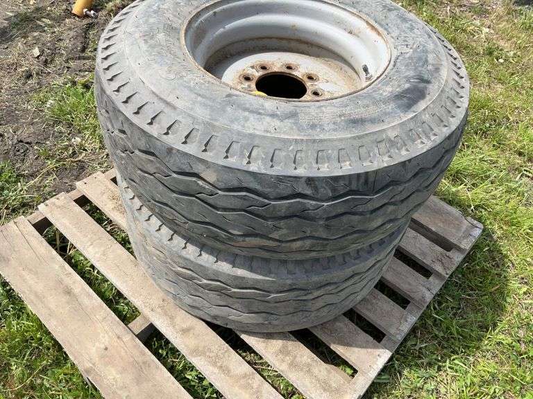 (2) 12-16 SLT tires & rims