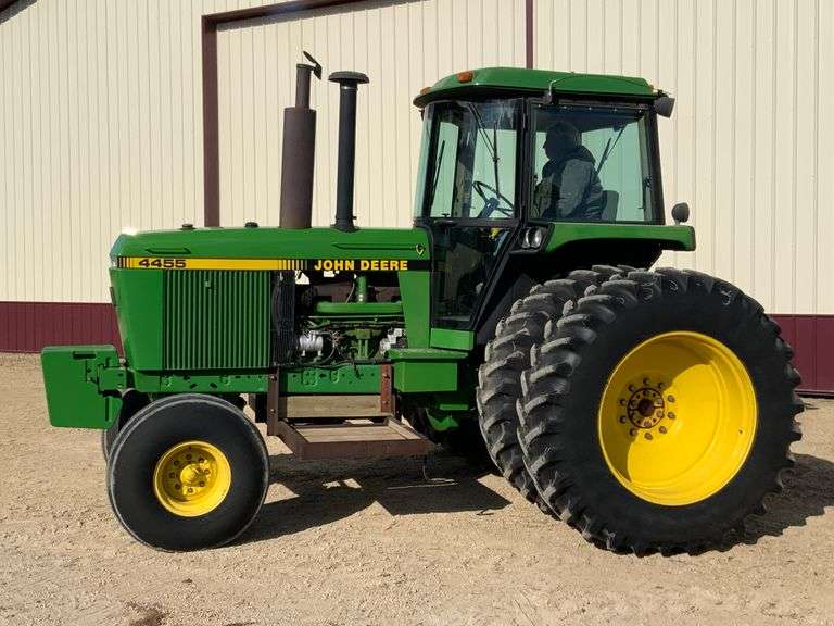 1990 John Deere 4455 Tractor, 2WD, Powershift Trans., 3 Hyds., 5,405 Hours,