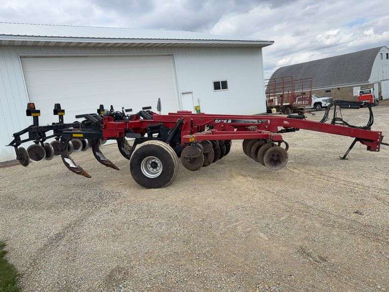 Case IH 530B Ecolo-Tiger 5 Shank Ripper, Lead Shanks, Closing Discs, JFH002
