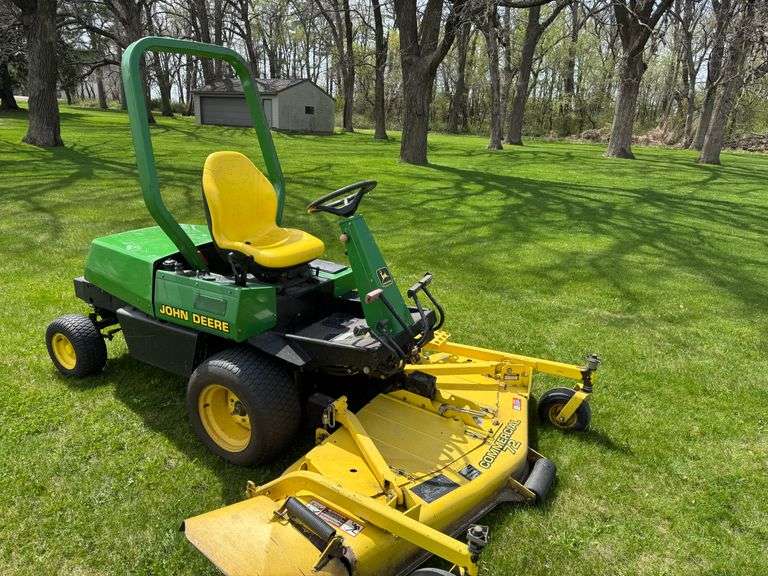 John Deere 932 Front Mount Lawn Mower, 1,330 Hours, 72" Deck, Gas, Clean