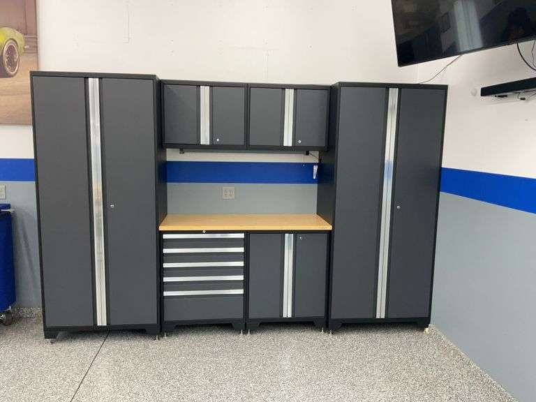 New Age Products Pro Series Garage Cabinetry Package 10’ Total Length (2) V