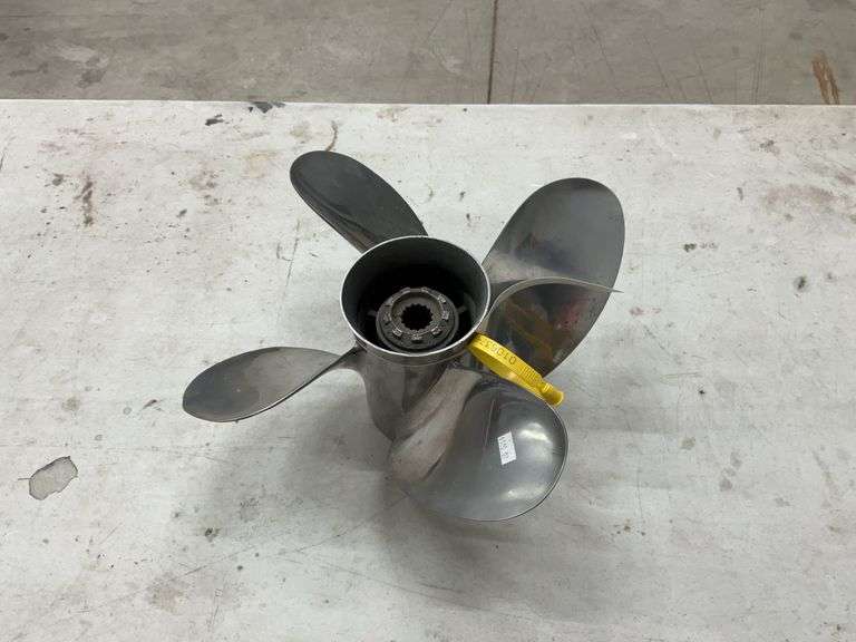 Mercury 4 blade stainless steel 24 pitch prop
