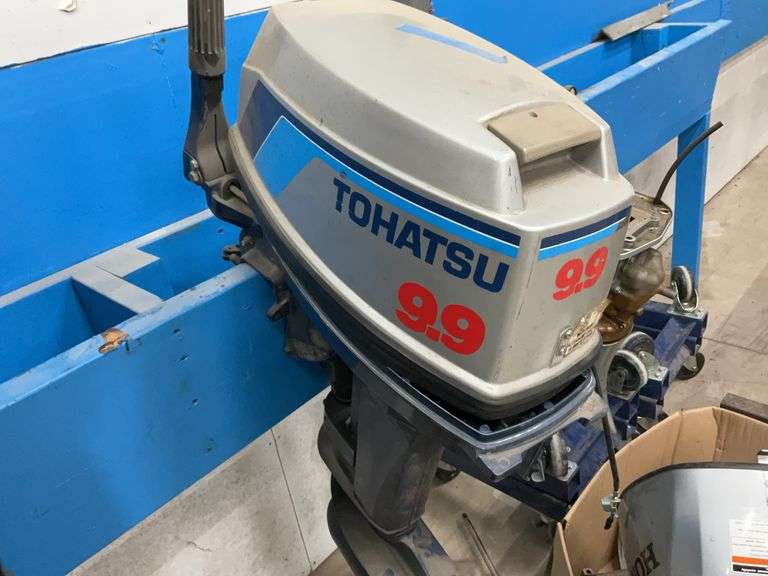Tohatsu 9.9hp motor blown