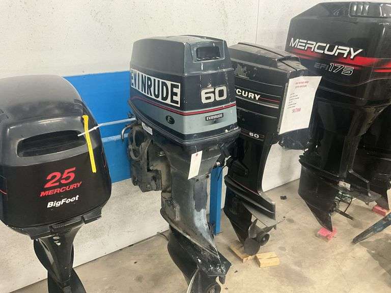 Evinrude 60hp w/ trim