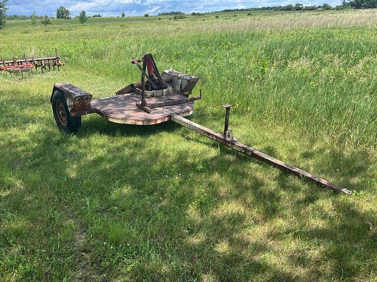 Pull behind 3pt pony cart