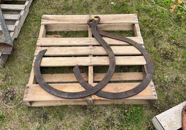 Pair of grapple hooks
