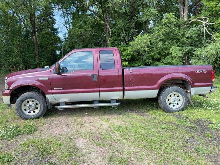 2006 Ford F-250 XLT Ext Cab Long Box Pickup, 6.0l Powerstroke Diesel, Autom