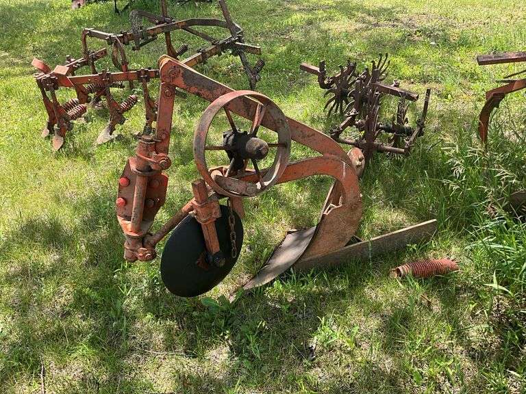 Allis Chalmers single bottom plow for a G tractor