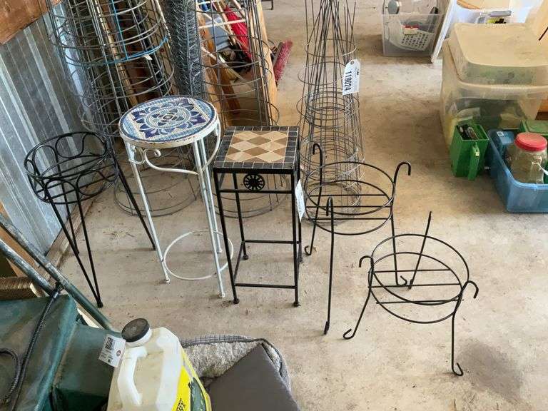 (4) Plant Stands