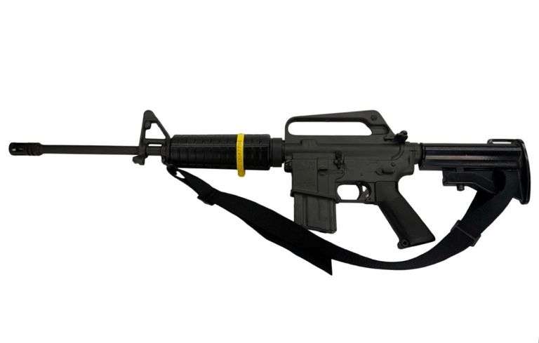 "Pre Ban" Colt SP1 Semi Auto Rifle, .223, SN: SP152706, Black Sling, Extendable Stock, 12 Round Aluminum Mag