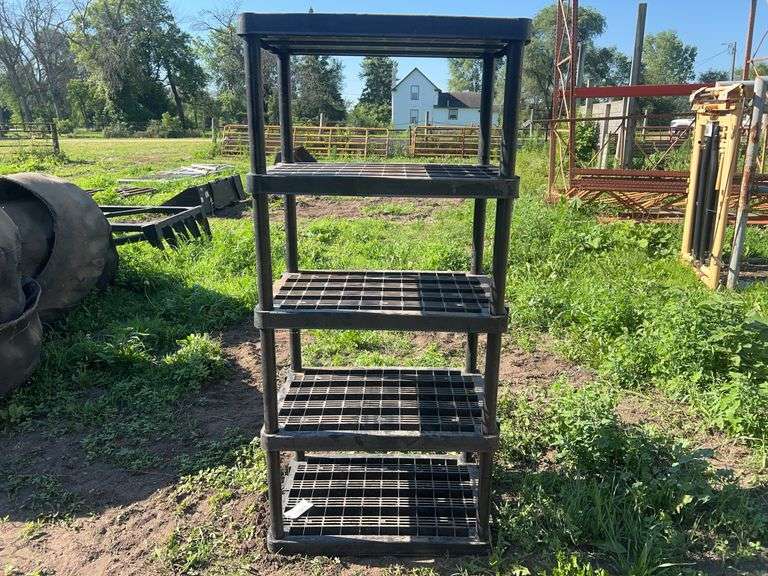 5 Tier Plastic Shelving Unit