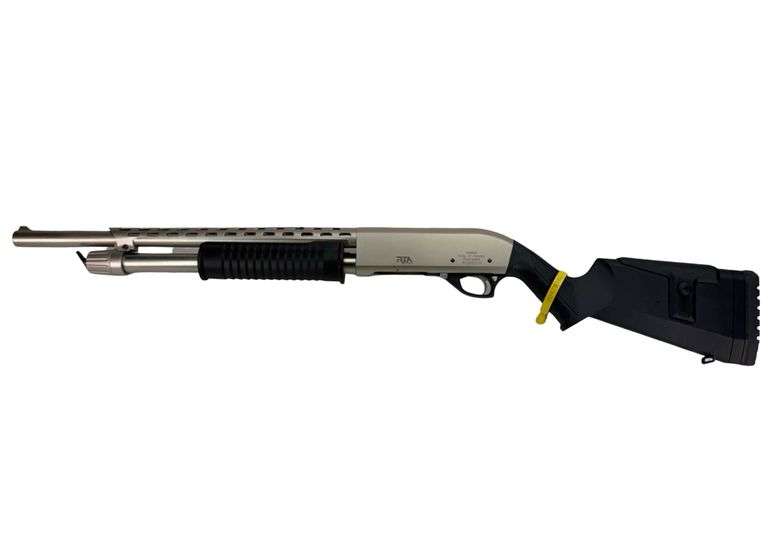 Rock Island Armory Carina Pump Action Shotgun, 12ga, SN: R360310, Full Choke Included, Original Box & Manual