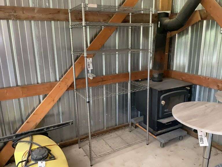 5 Shelf Racking, 6’x18”x36”