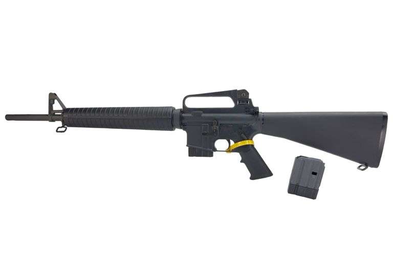 Colt Match Target HBAR Semi-Automatic Rifle, .223 Rem., SN: CHM001675, Fixed Carry Handle, Includes (2) 10-Round Magazines, Sling, Original Box & Manual