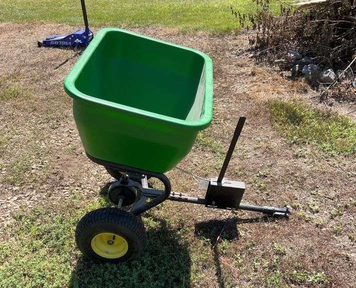John Deere Model LPBS36 JD Poly Pull Behind Spreader