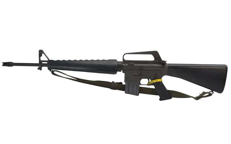 "Pre Ban" E.A. Co J-15 Semi Auto Rifle, .223-5.56, SN:040579, 10 round aluminum mag, OD Green Sling