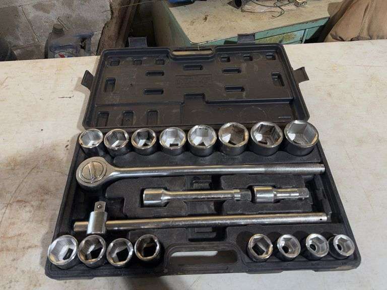 Tool Shop 3/4” Drive Socket Set